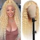 Hurela 13X4 Lace Front Wig 150% density Natural ColorBody Wave Pre-plucked Lace Front Wig 150% density Natural Color