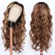 Hurela Blonde Highlight Piano Color Lace Part Wig