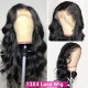 Hurela 13X4 Lace Front Wig 150% density Natural ColorBody Wave Pre-plucked Lace Front Wig 150% density Natural Color