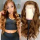 Hurela Blonde Highlight Piano Color Lace Part Wig