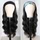 Headband Wigs Natural Black Color 150% Density Brazilian Glueless Human Hair Headband Wigs Natural Black Color Brazilian Glueless Human Hair