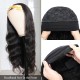 Headband Wigs Natural Black Color 150% Density Brazilian Glueless Human Hair Headband Wigs Natural Black Color Brazilian Glueless Human Hair