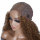 Hurela Jerry Curly 13x6 Transparent Lace Front Human Hair Wigs 180% Density