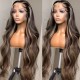 Hurela 13X4 Lace Front Wig 150% density Natural ColorBody Wave Pre-plucked Lace Front Wig 150% density Natural Color