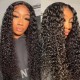 Hurela Jerry Curly Hair 5x5 HD Lace Wigs 13x4 HD Human Hair Wigs 180% Density Natural Color