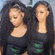 Hurela Jerry Curly Hair 5x5 HD Lace Wigs 13x4 HD Human Hair Wigs 180% Density Natural Color