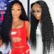 Hurela Jerry Curly Hair 5x5 HD Lace Wigs 13x4 HD Human Hair Wigs 180% Density Natural Color