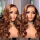 Hurela 13X4 Lace Front Wig 150% density Natural ColorBody Wave Pre-plucked Lace Front Wig 150% density Natural Color