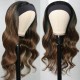 Hurelas FB30 Color Body Wave Headband Wig