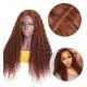 Deep Wave Hair 13x4 Pre Plucked Human Hair Lace Front Wigs 