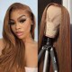 Hurela Blonde Highlight Piano Color Lace Part Wig