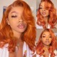 Hurela 13X4 Lace Front Wig 150% density Natural ColorBody Wave Pre-plucked Lace Front Wig 150% density Natural Color