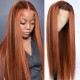 Hurela 150% Density Long Straight 13x4 Lace Frontal Wigs Natural Color