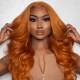 Hurela 13X4 Lace Front Wig 150% density Natural ColorBody Wave Pre-plucked Lace Front Wig 150% density Natural Color