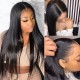 Hurela 150% Density Long Straight 13x4 Lace Frontal Wigs Natural Color