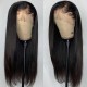 Hurela 150% Density Long Straight 13x4 Lace Frontal Wigs Natural Color