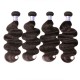 Hurela 4 Bundles Brazilian Human Hair Body Wave Hair Color #2