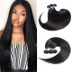 Hurela Malaysian Straight Human Hair 3 Bundles Natural Hair Weave Sew In
