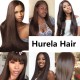 Hurela Brazilian Human Hair Straight Hair Hairstyles 4 Bundles Color #2
