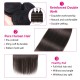Hurela 3 Bundles Malaysia Straight Hair Human Hair Deals 8-26 Inch #2 Color