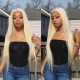 #613 Ombre Blonde Human Hair Body Wave 13x4 Lace Front Wigs With Baby Hair 150% Density