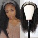 Hurela Afro Curly Wig 150% Density Kinky Curly