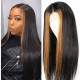 straight Hair #TL27 Lace Part Human Hair Wigs