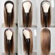 Hurela Headband Wigs Best Long Straight Hair Wigs