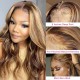 Hurela Highlights Hair 13X5X0.5 T Part Wig Body Wave Best Human Hair TL412 Colored Wigs Crazy Flash Sale