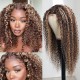 Hurela 13x4 Jerry Curly Lace Front Wigs Virgin Hair Wigs With Baby Hair #TL412 2nd Anniversary Sale
