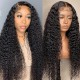 Extra 20% OFF | Code: G20---Hurela 13x4 Lace Front Wigs Jerry Curly Transparent 180% Density Human Hair Wigs With Baby Hair