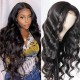 Hurela 100% Human Virign Hair Body Wave Natural Color Wig