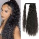 Hurela New 5 Textures Ponytail With Clip In Wrap-around Ponytail Extension Hair Natural Black Virgin 100% Human Hair