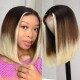 Hurela Blonde Highlight Piano Color Lace Part Wig