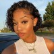 Hurela Best Straight Short Bob Wigs 13x4 Lace Front Wigs Virgin Human Hair 130% Density