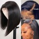 Hurela Best Straight Short Bob Wigs 13x4 Lace Front Wigs Virgin Human Hair 130% Density