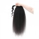 V Part Kinky Straight Human Hair Wigs No Lace No Glueless 150% Density