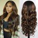 Body Wave Hairstyles Lace Part Wig Human Hair Wigs With Baby Hair 150% Density #FB30 Color