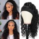 Hurela Human Hair Glueless Wigs 150% Density Natural Black
