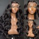 Hurela Summer Trends Low to $92.78 Get Body Wave Glueless Human Hair Wigs 4x4 Lace Closure Natural Black Color Virgin Hair Wig Facebook Special Sale