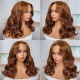 Hurela 150% Density Long Straight 13x4 Lace Frontal Wigs Natural Color