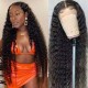 Deep Wave Hair 13x4 Pre Plucked Human Hair Lace Front Wigs 