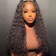 Deep Wave Hair 13x4 Pre Plucked Human Hair Lace Front Wigs 
