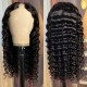Deep Wave Hair 13x4 Pre Plucked Human Hair Lace Front Wigs 