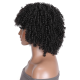 Hurela Jerry Curly 13x6 Transparent Lace Front Human Hair Wigs 180% Density