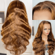 Hurela Highlight Color Body Wave Human Hair Wig 13x4 Lace Front Colored Wigs For Women 150% Density