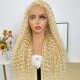 Hurela 13X4 Lace Front Wig 150% density Natural ColorBody Wave Pre-plucked Lace Front Wig 150% density Natural Color
