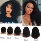 Hurela Afro Curly Wig 150% Density Kinky Curly
