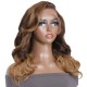 Hurela 150% Density Long Straight 13x4 Lace Frontal Wigs Natural Color