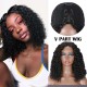 3*5*0.5 Lace Part Huamn Hair Wig Middle Part